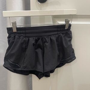 Black lululemon shorts